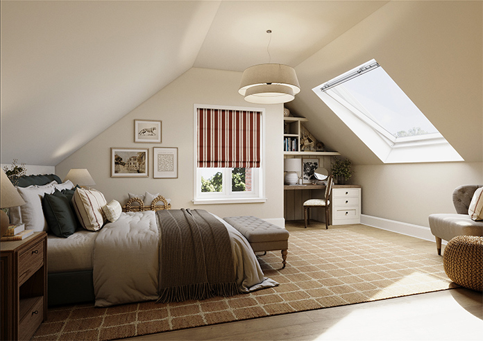 The British Stripe Co. Edgar, Teignbridge No.2 - Twist&Fit Roman Blind - Image 7